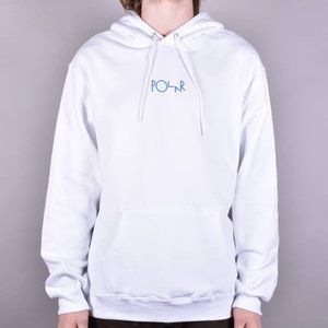 Polar Skate Co. White Hoodie (Large)